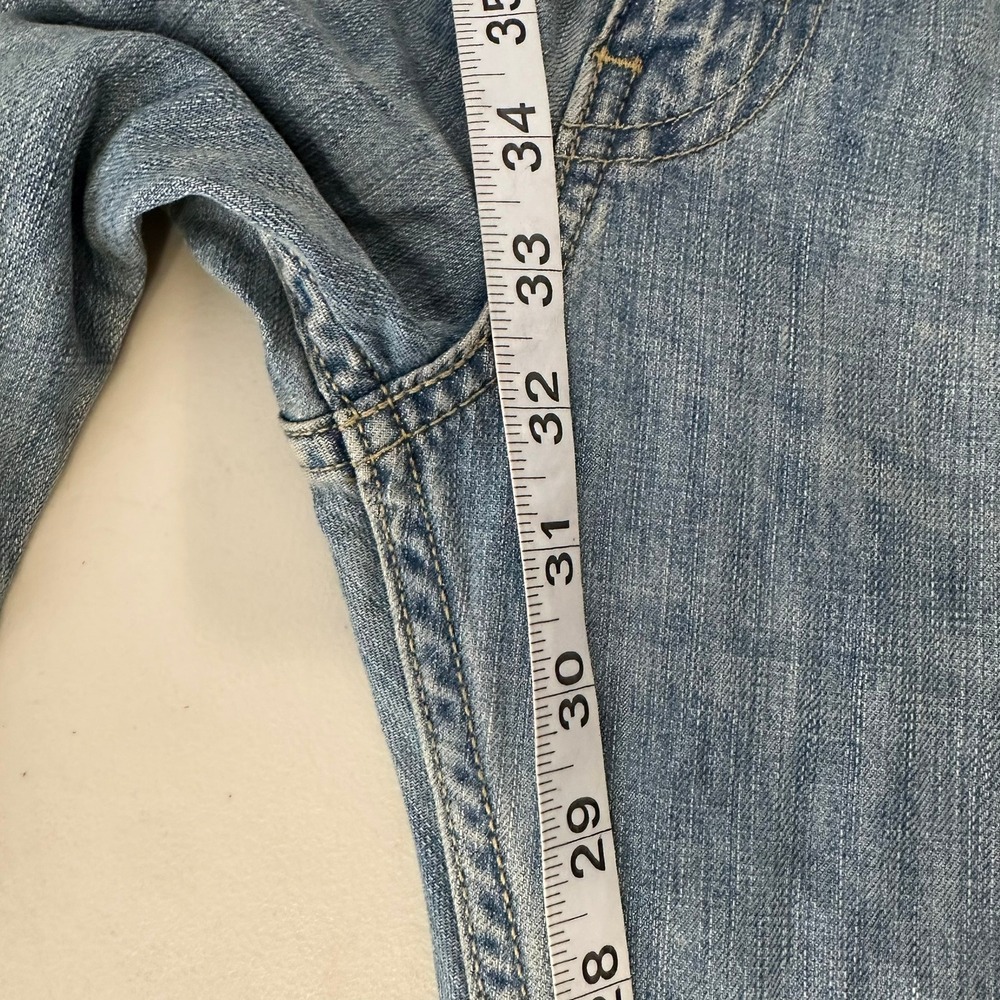 Levi's 569 Loose Straight Mens 42x32 Blue Denim Jeans 005690264 - Picture 9 of 9